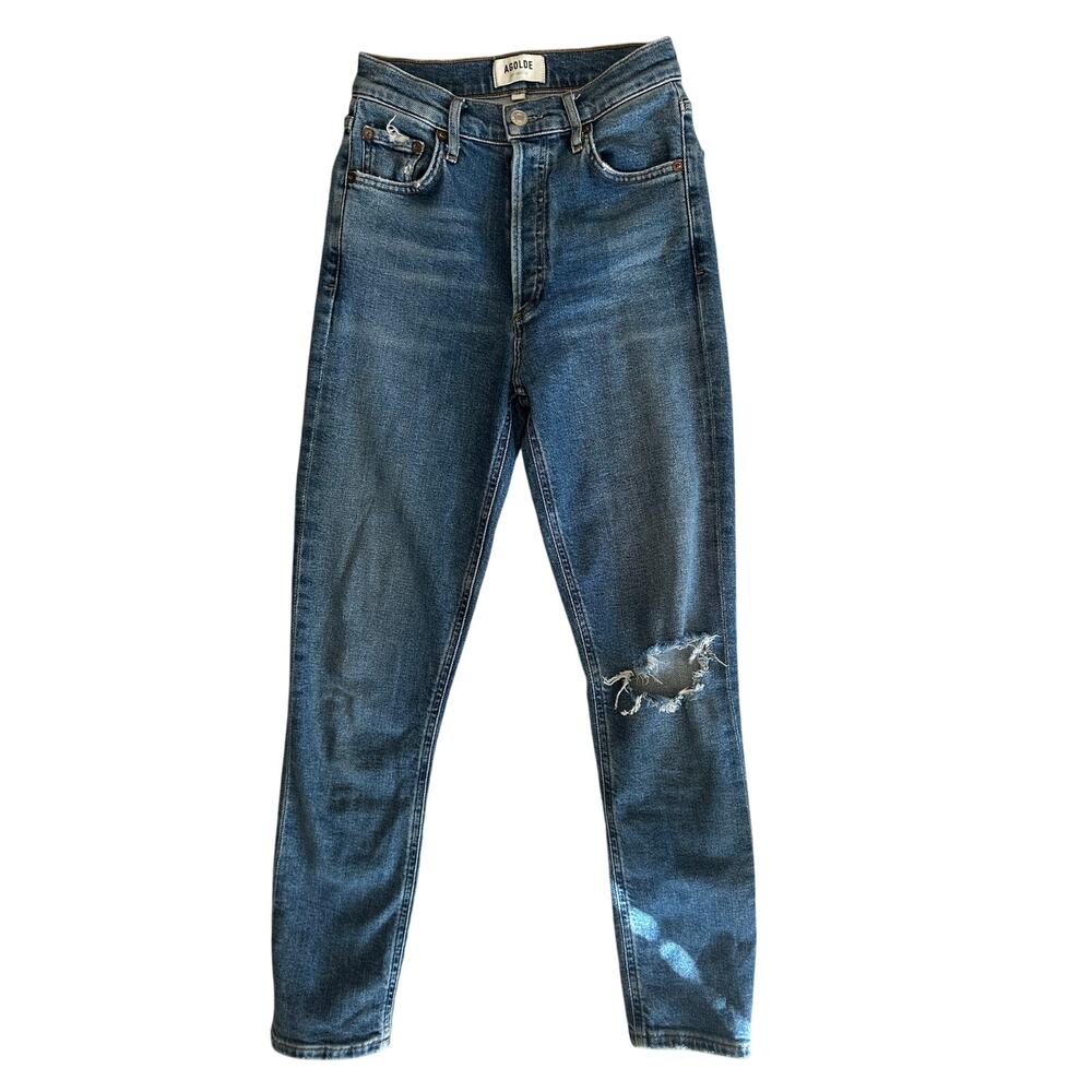 AGOLDE Cotton Ripped Jeans Women's Size 23